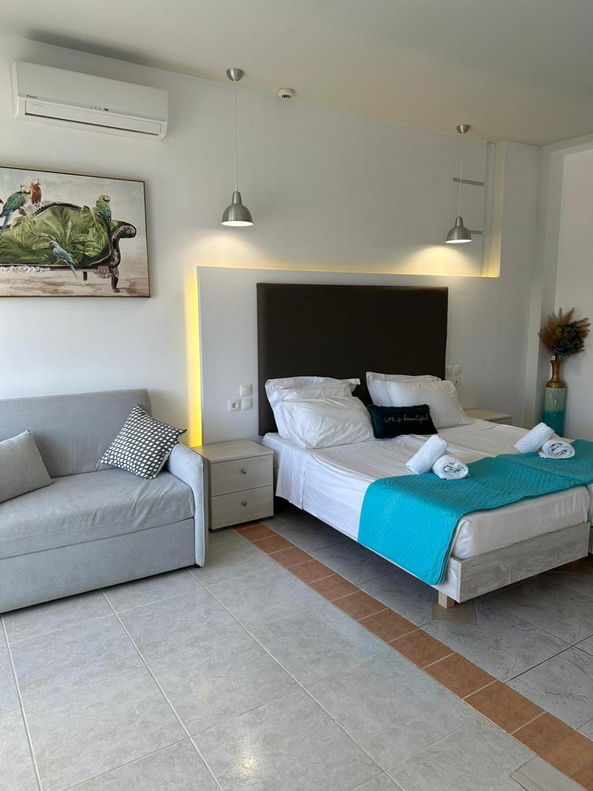 Apollonio Suites & Rooms Faliraki Rhodes Номер фото